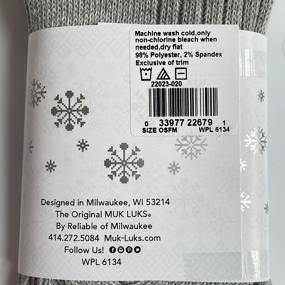 *Muk Luks Knee Socks - Picture 7 of 8